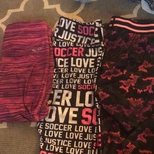 Bundle of workout leggings